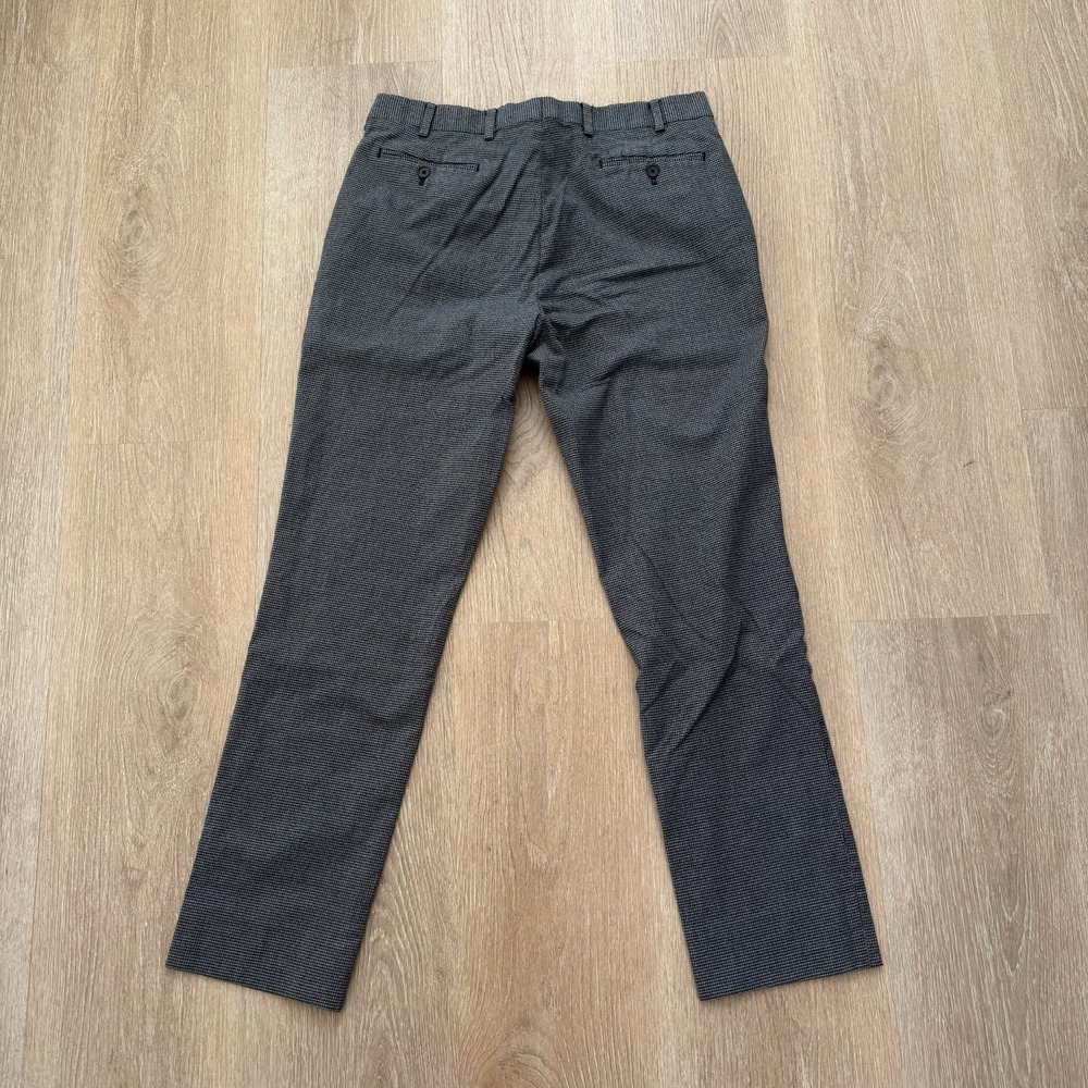 Brooks Brothers Red Fleece Houndstooth Chino Pants‎ Flat Front Size Men's 36x32 - Picture 2 of 7